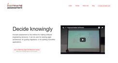 Desktop Screenshot of humane-assessment.com