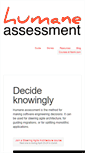 Mobile Screenshot of humane-assessment.com